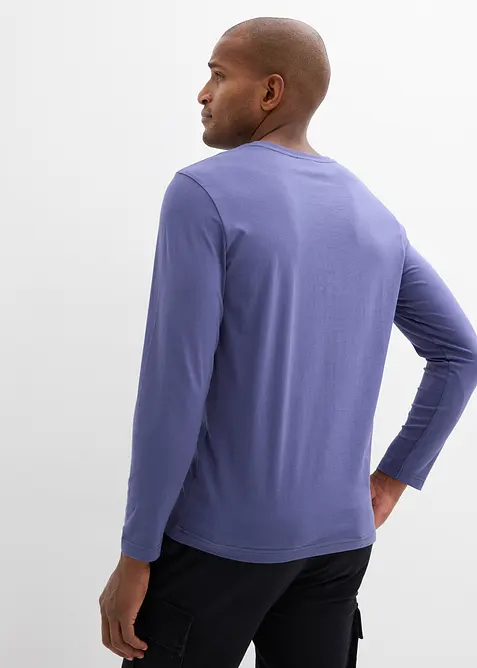 Maglia a maniche lunghe in puro cotone biologico, bonprix