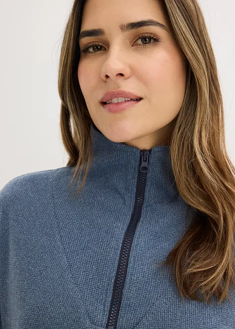 Tuta da casa in morbido jersey waffle, bonprix