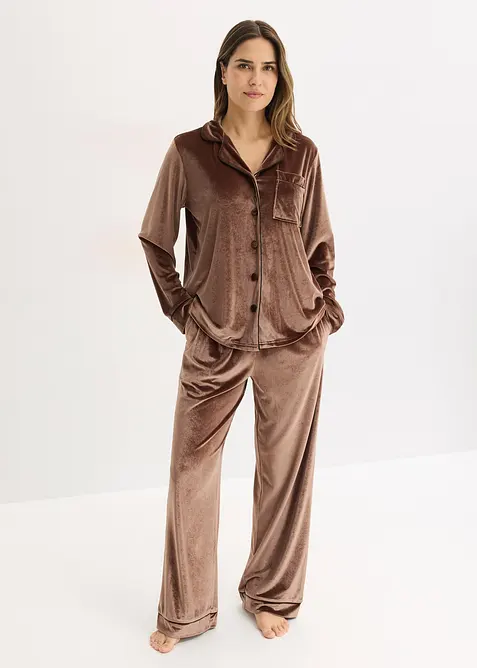 Tuta da casa in velluto, bonprix