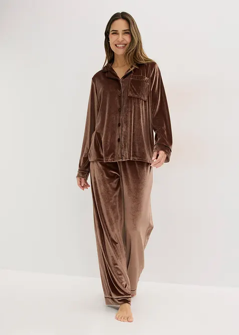 Tuta da casa in velluto, bonprix