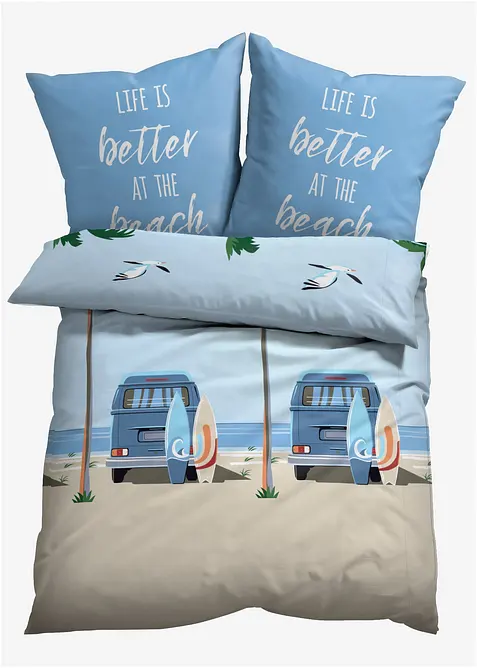 Biancheria da letto con auto, bonprix