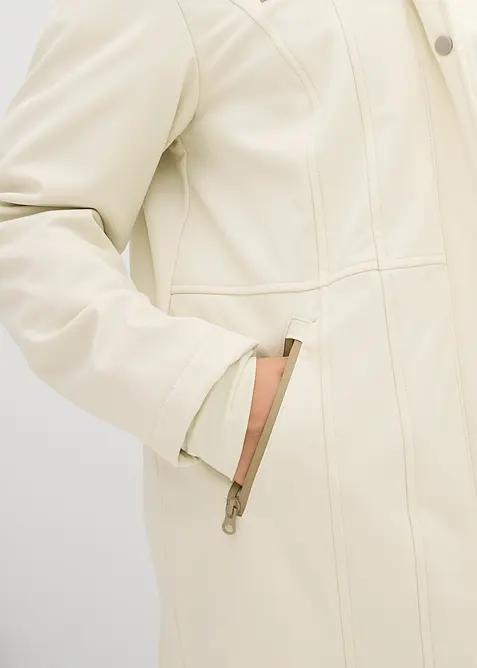 Softshell lungo elasticizzato idrorepellente, bonprix