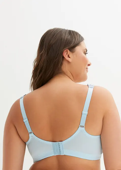 Reggiseno contenitivo senza ferretto con spalline imbottite, bonprix