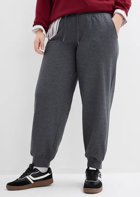 Pantaloni da jogging con elastico alla caviglia, bonprix