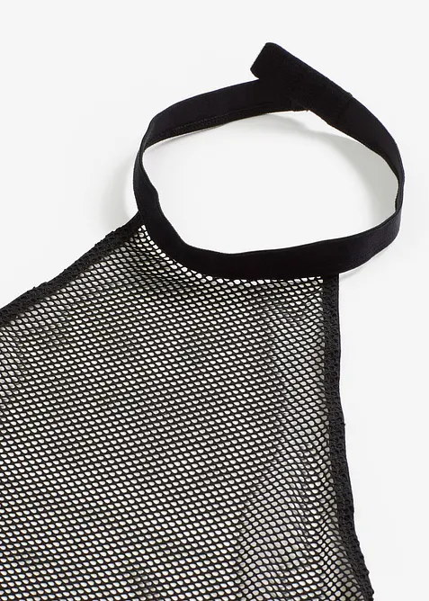 Bralette con scollo all'americana e perizoma a vita alta (set 2 pezzi), bonprix