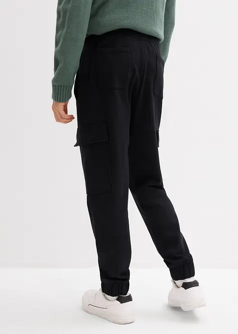 Pantaloni da jogging con tasche cargo, loose fit, bonprix
