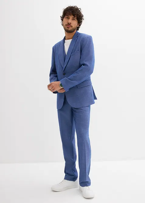 Completo (3 pezzi) giacca, pantaloni, gilet, regular fit, bonprix