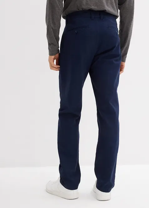 Pantaloni chino in puro cotone regular fit, straight, bonprix