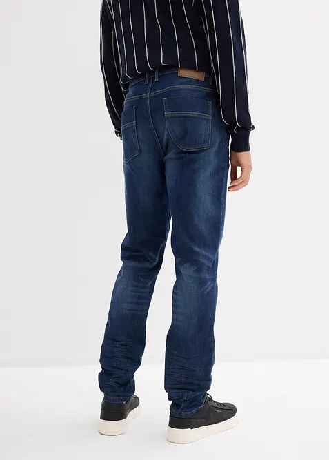 Jeans elasticizzati slim fit, tapered, bonprix