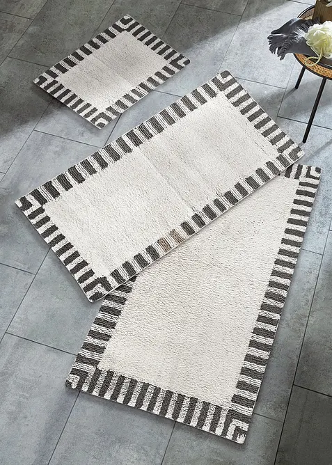 Tappeto da bagno con motivo minimal, bonprix