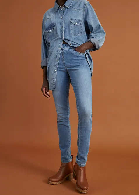 Treggings elasticizzati comfort, bonprix