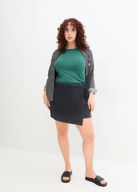 Gonna pantalone in puro cotone biologico, bonprix