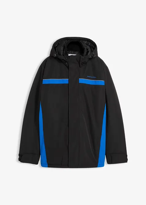 Giacca tecnica impermeabile con cappuccio staccabile, bonprix