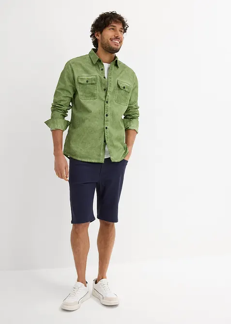 Bermuda elasticizzati, regular fit (pacco da 2), bonprix