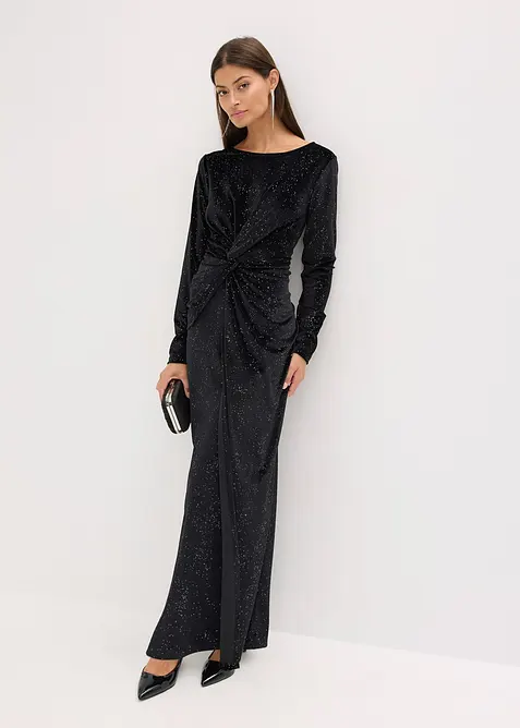 Abito da sera con glitter, bonprix