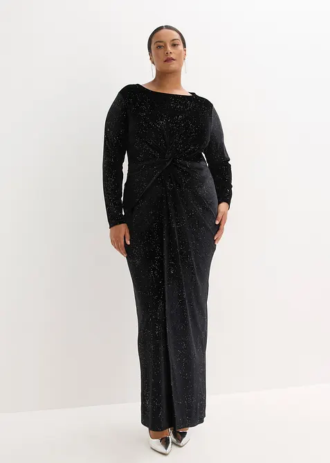 Abito da sera con glitter, bonprix
