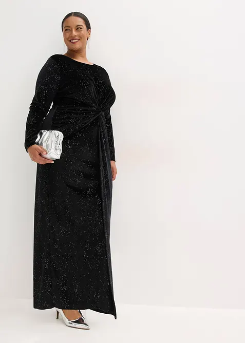 Abito da sera con glitter, bonprix