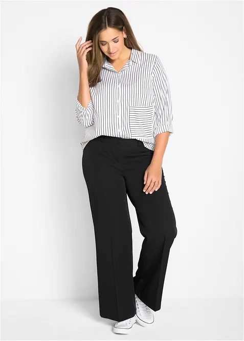 Pantaloni larghi con cinta comoda, bonprix