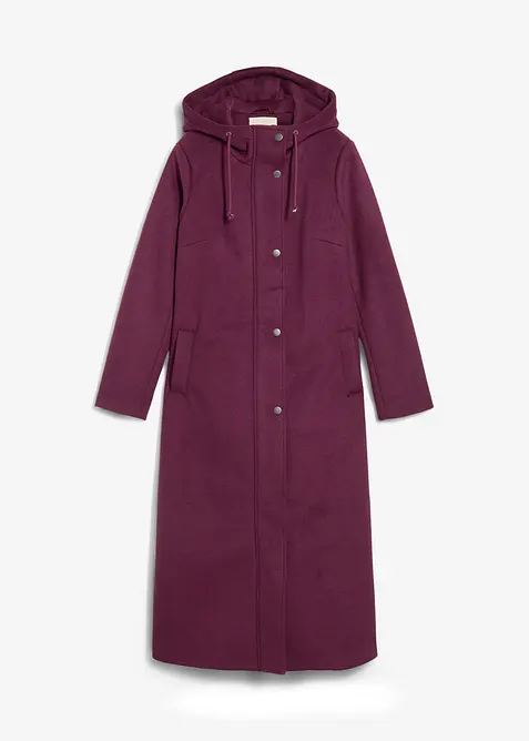 Cappotto lungo in simil lana, bonprix