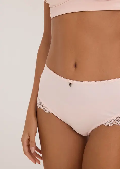 Culotte a vita alta in morbida microfibra, bonprix