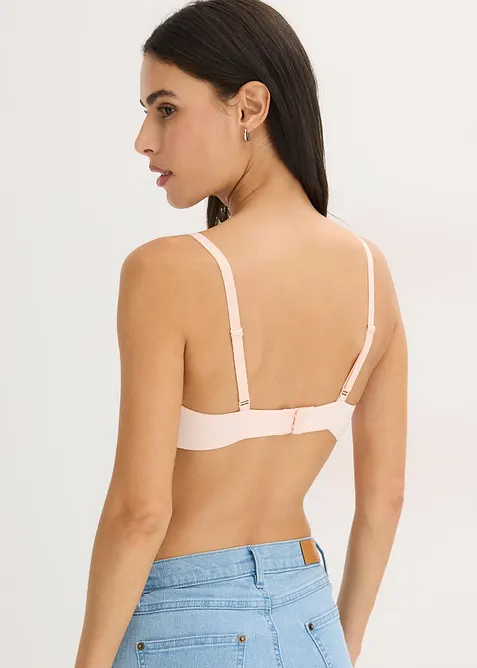Reggiseno in cotone senza ferretto con coppe preformate, bonprix
