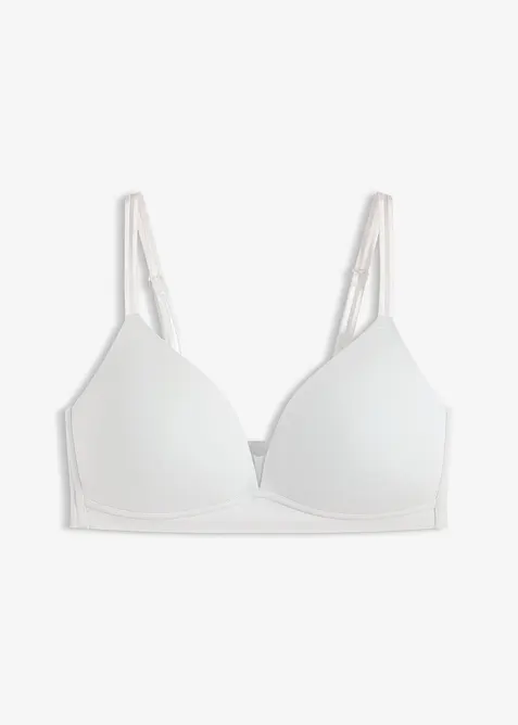 Reggiseno senza ferretto, con coppe preformate e inserto in mesh Feel Comfort, bonprix
