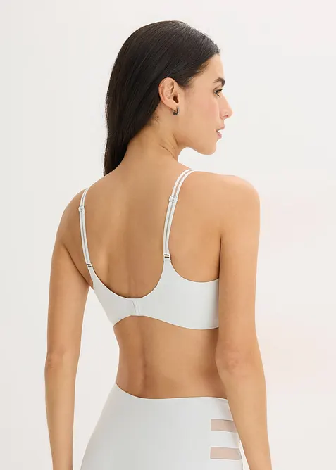 Reggiseno senza ferretto, con coppe preformate e inserto in mesh Feel Comfort, bonprix