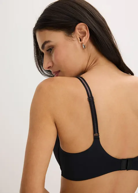 Reggiseno senza ferretto, con coppe preformate e inserto in mesh Feel Comfort, bonprix