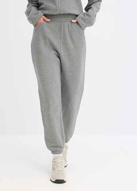 Pantaloni in felpa di puro cotone biologico, bonprix