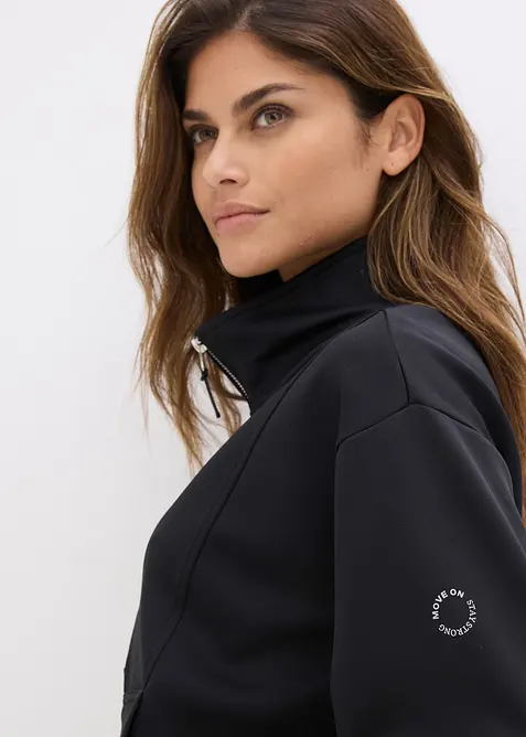 Giacca sportiva con colletto alto, bonprix