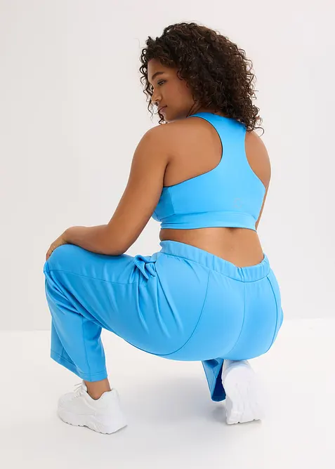 Reggiseno sportivo con spalline olimpioniche e leggero sostegno, bonprix