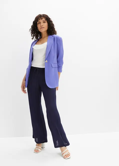 Pantaloni larghi in viscosa fluente, bonprix