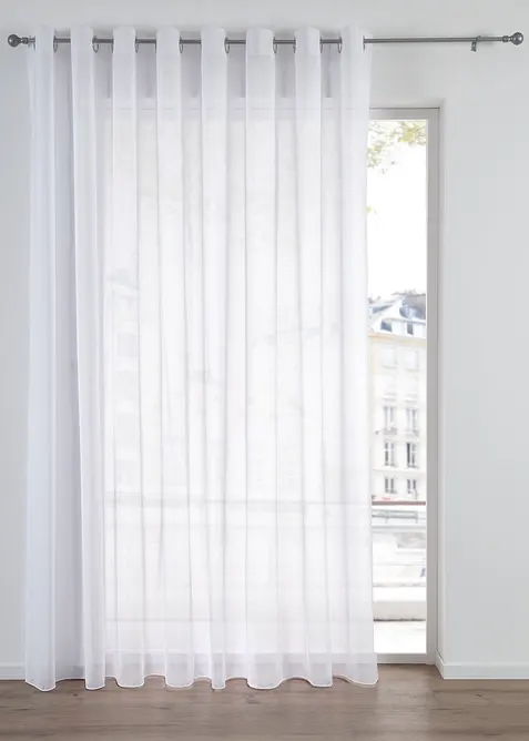Tenda velata a trama fine effetto sabl&eacute;, bpc living bonprix collection