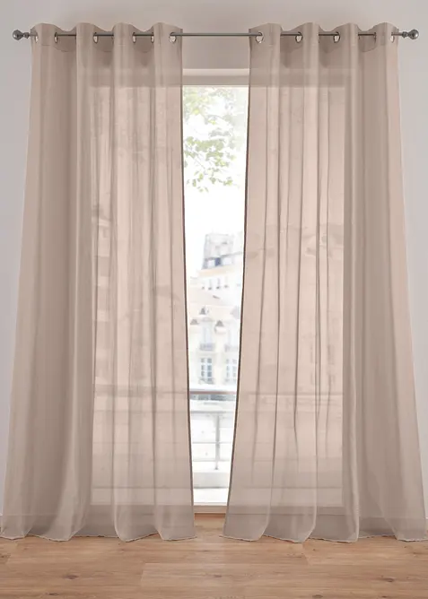 Tenda in tessuto batista a trama fine (pacco da 1), bonprix