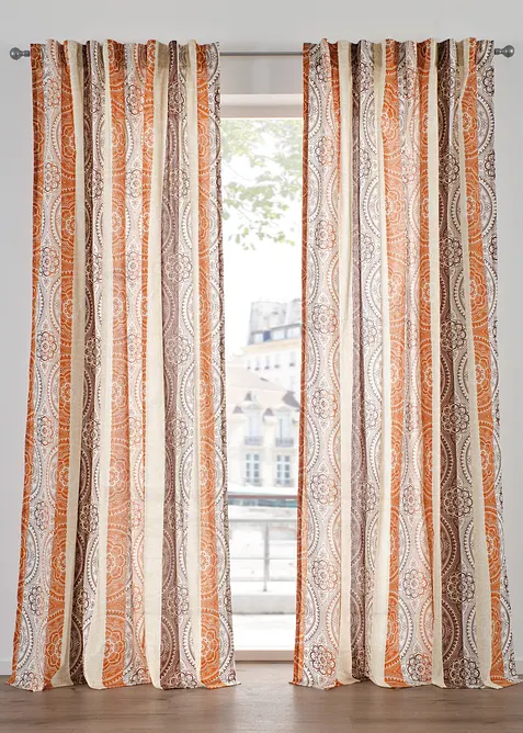 Tenda a righe con poliestere riciclato (pacco da 1), bonprix