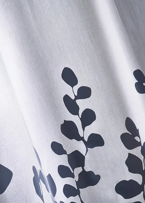 Tenda  in tessuto devor&eacute; con foglie (pacco da 1), bonprix