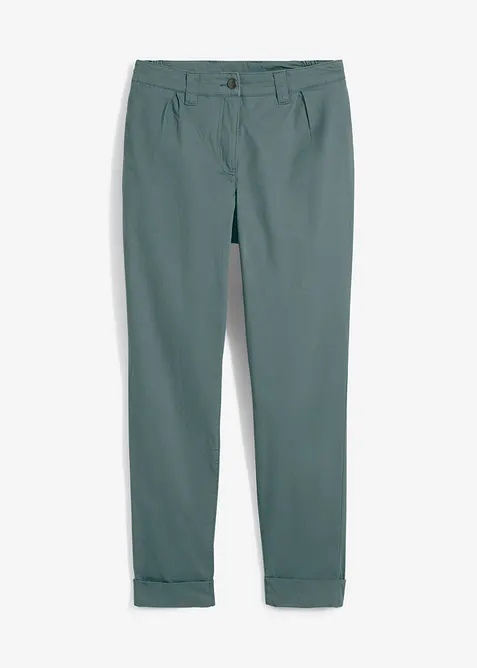 Pantaloni chino alla caviglia in cotone, bonprix