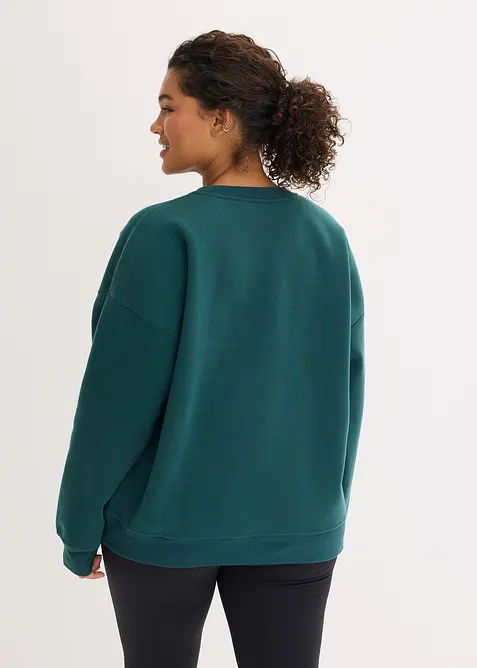 Felpa termica oversize ad asciugatura rapida, bonprix