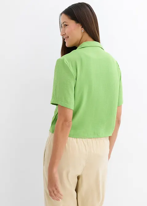 Camicetta boxy in cr&ecirc;pe leggero, bonprix