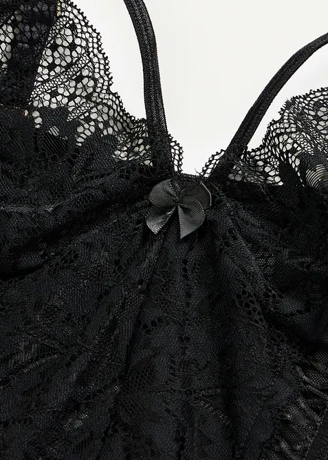 Corsetto con reggicalze e perizoma (set 2 pezzi), bonprix