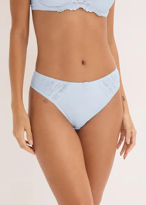 Slip con pizzo delicato (pacco da 2), bonprix