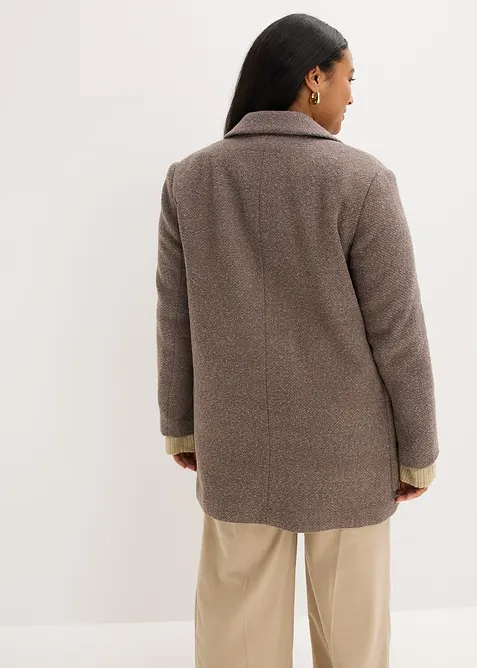 Cappotto corto in simil lana, bonprix