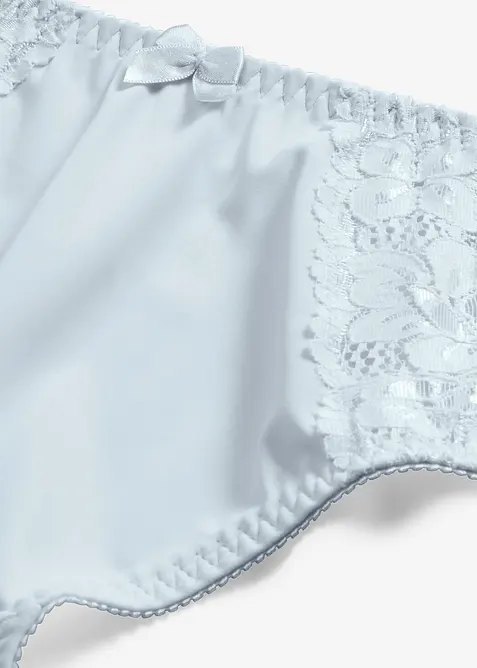 Slip alto con pizzo delicato (pacco da 2), bonprix