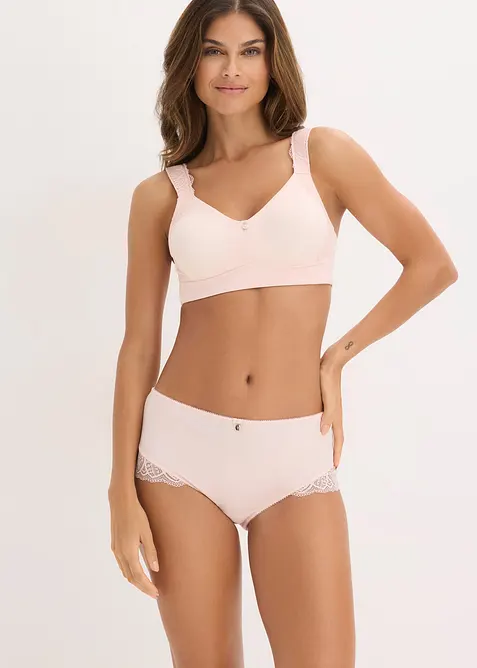 Culotte a vita alta in morbida microfibra, bonprix