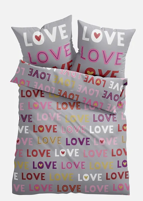 Biancheria da letto in misto cotone, bonprix