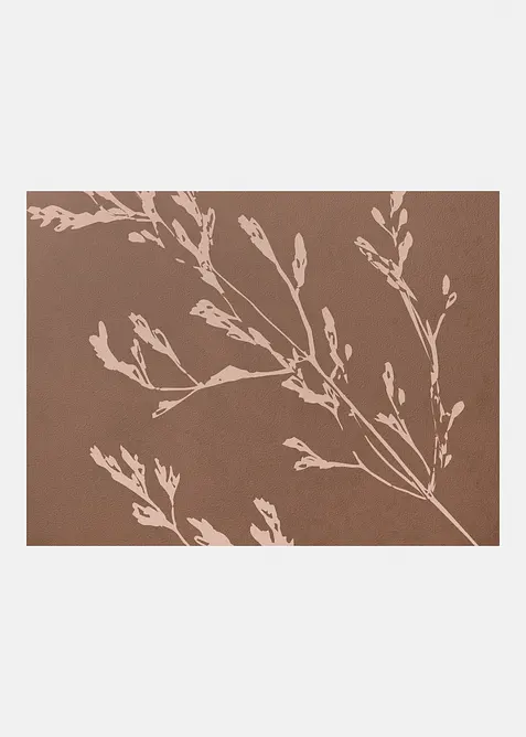 Zerbino lavabile con motivo ispirato alla natura, bonprix