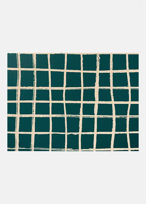 Zerbino lavabile con motivo grafico, bonprix