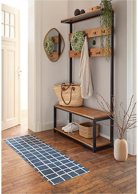 Zerbino lavabile con motivo grafico, bonprix