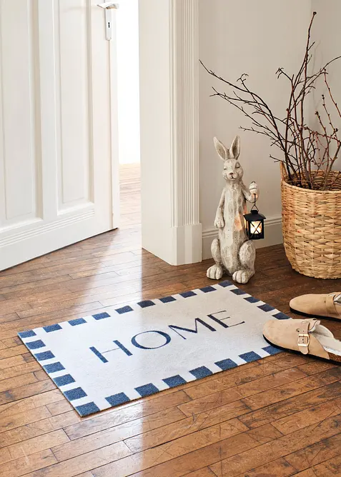 Statuetta decorativa coniglio con lanterna, bonprix