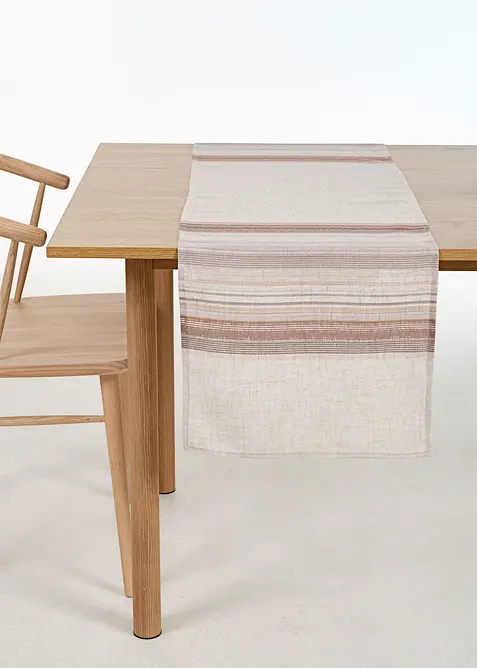 Runner da tavola con percentuale di lino, bonprix